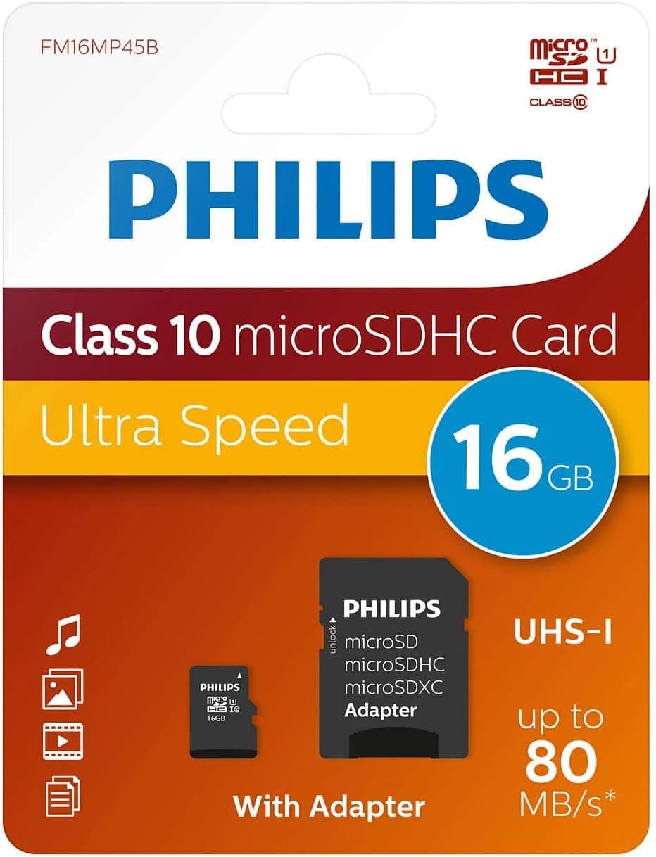 کارت حافظه microSDXC Philips 128 GB سری Ultra Speed همراه آداپتور SD کارت حافظه microSDXC Philips 128 GB سری Ultra Speed همراه آداپتور SD