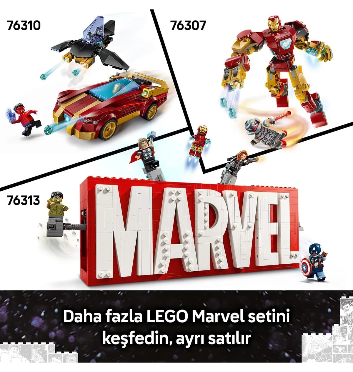 لگو Marvel کاپیتان آمریکا نبرد قهرمانان مدل 76314 736 قطعه لگو Marvel کاپیتان آمریکا نبرد قهرمانان مدل 76314 736 قطعه