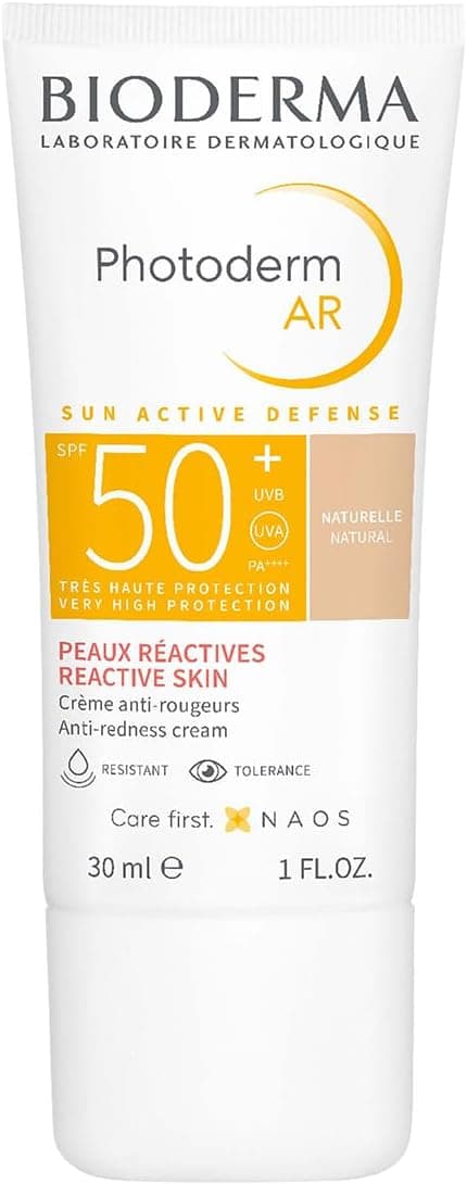 کرم ضدآفتاب رنگی صورت Bioderma Photoderm AR کاهنده قرمزی SPF50+ 30ml کرم ضدآفتاب رنگی صورت Bioderma Photoderm AR کاهنده قرمزی SPF50+ 30ml
