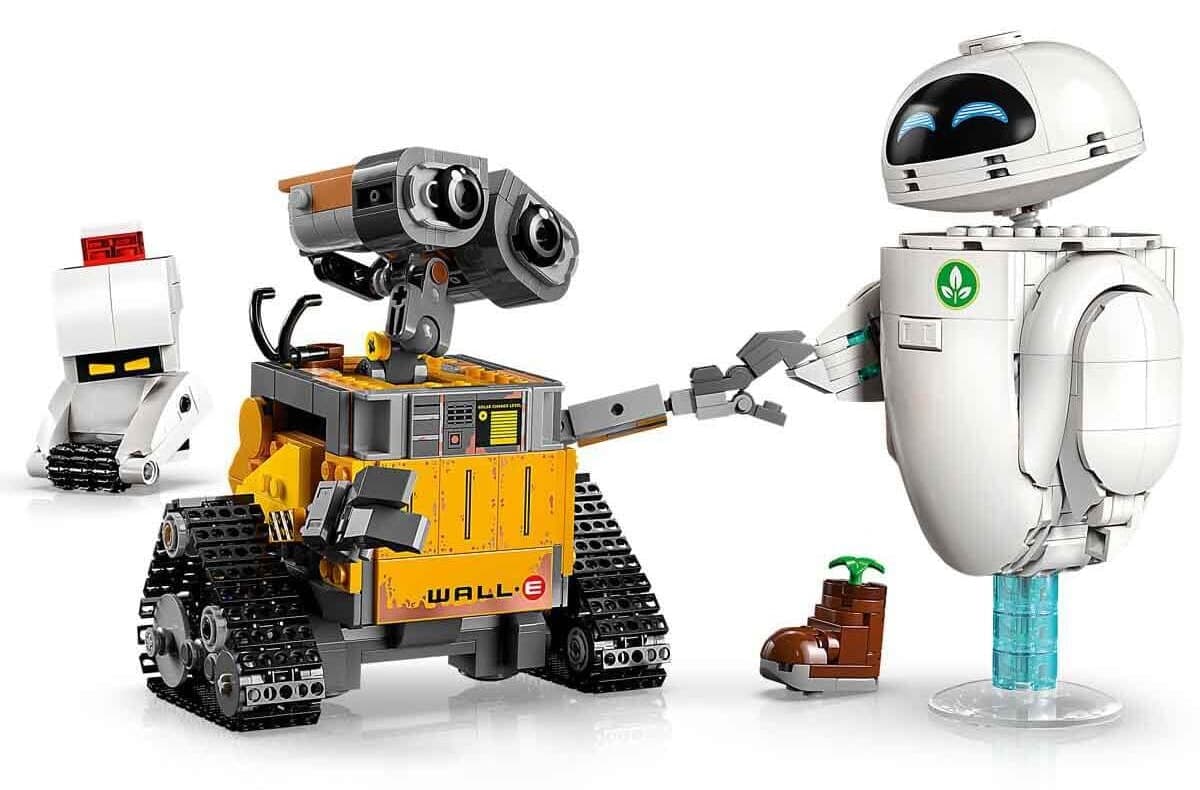 لگو Disney Pixar مدل WALL-E و EVE 43279 کلکسیونی لگو Disney Pixar مدل WALL-E و EVE 43279 کلکسیونی