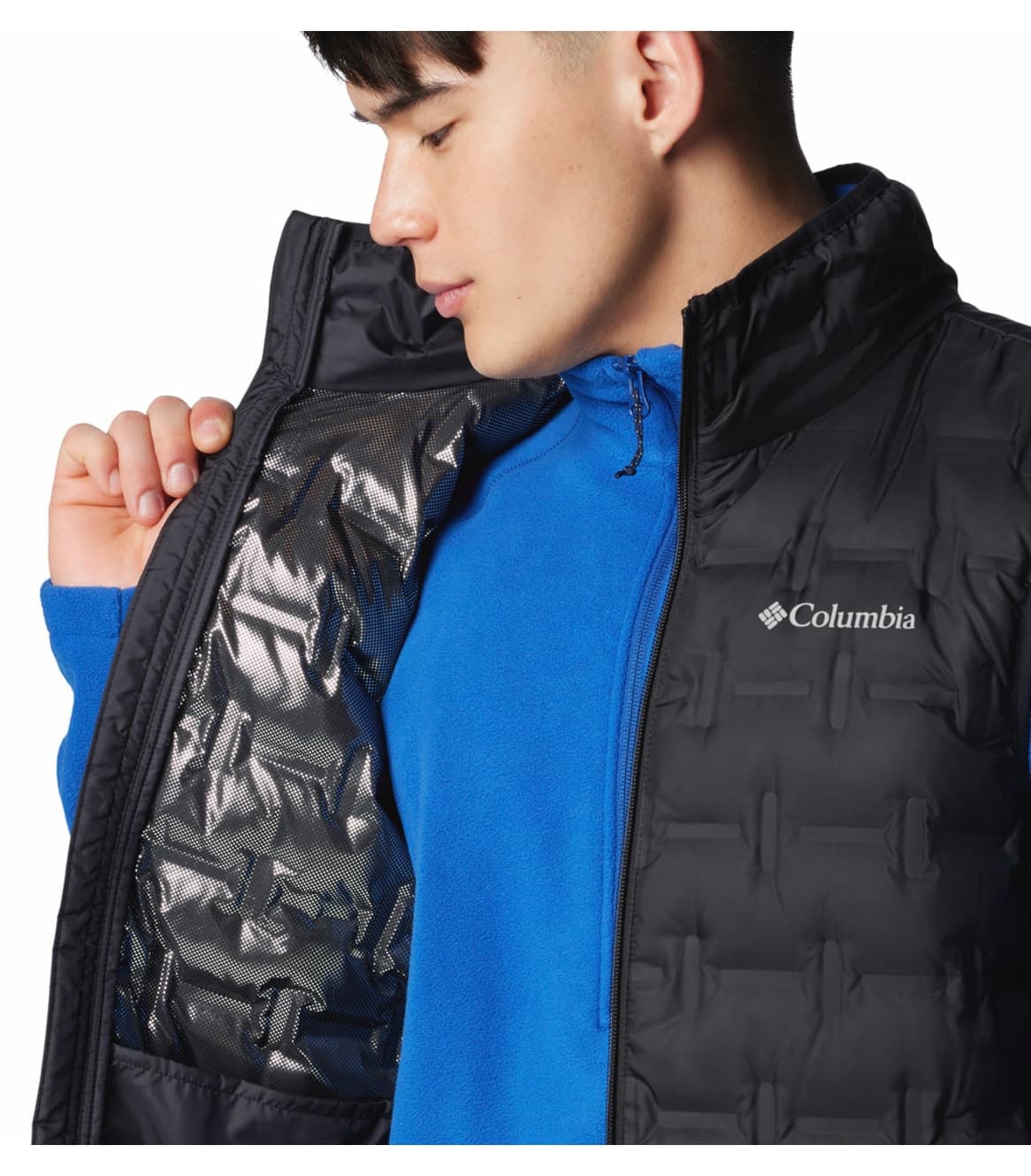 جلیقه مردانه Columbia پر غاز مدل Delta Ridge II جلیقه مردانه Columbia پر غاز مدل Delta Ridge II