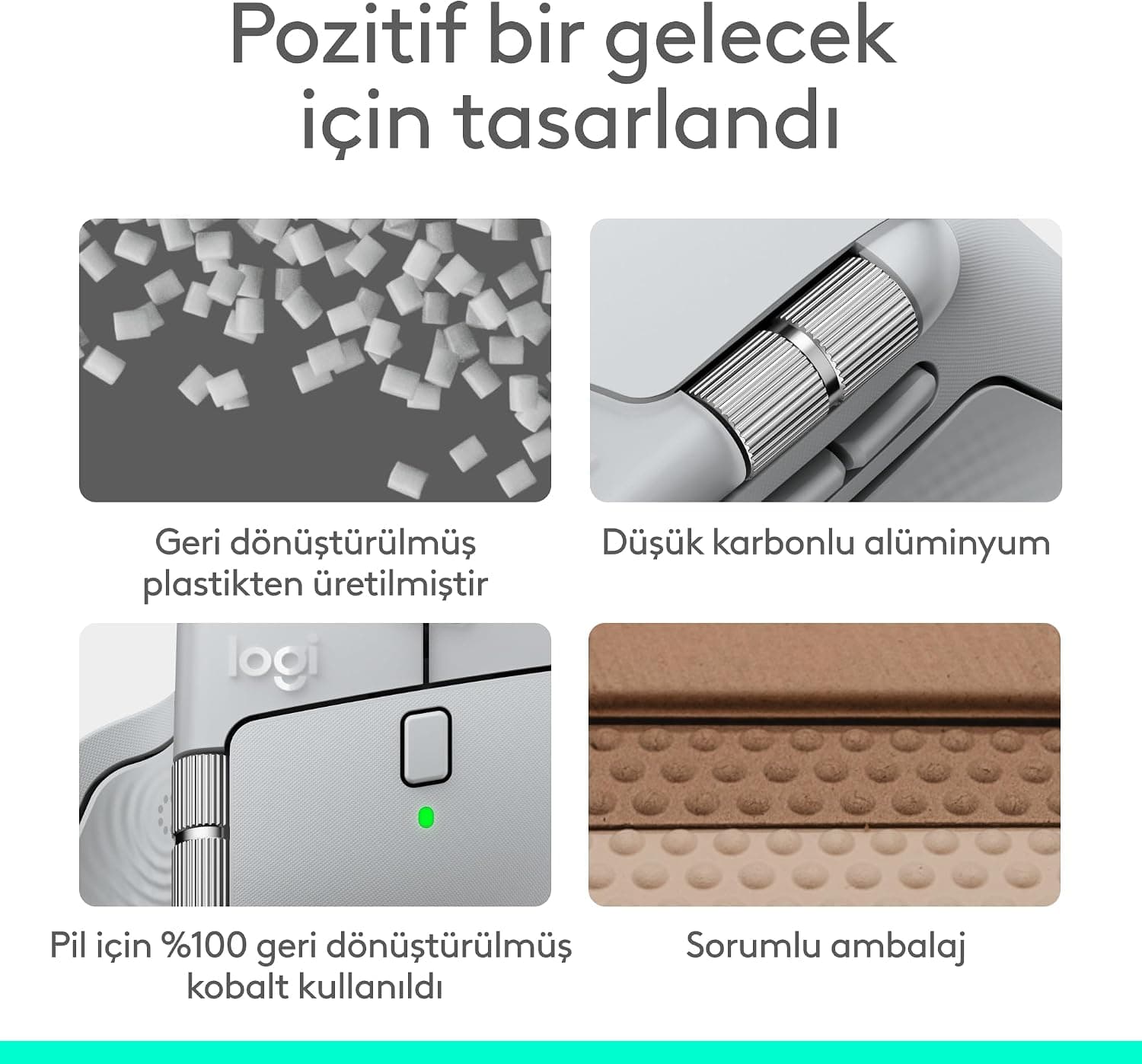 ماوس بیسیم Logitech با بازخورد لمسی مدل MX Master 4، بلوتوث، اسکرول فوقسریع، چنددستگاهی، 8000 DPI، حسگر نوری، بیصدا، خاکستری روشن ماوس بیسیم Logitech با بازخورد لمسی مدل MX Master 4، بلوتوث، اسکرول فوقسریع، چنددستگاهی، 8000 DPI، حسگر نوری، بیصدا، خاکستری روشن