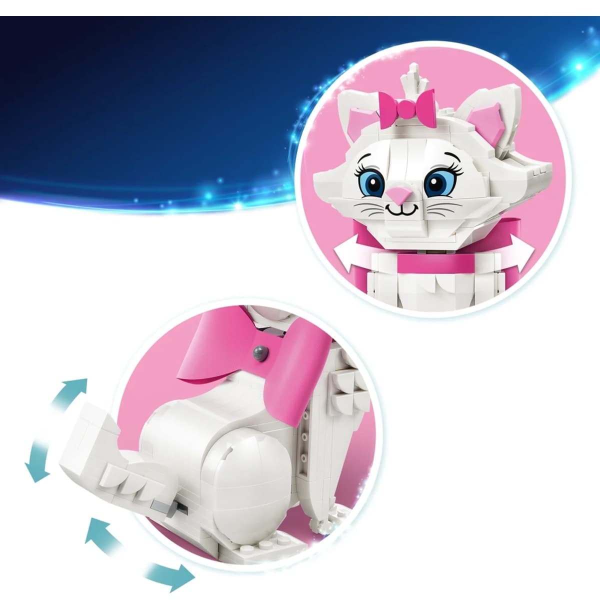 لگو 43286 Disney Aristokediler Marie با ۳۶۹ قطعه لگو 43286 Disney Aristokediler Marie با ۳۶۹ قطعه