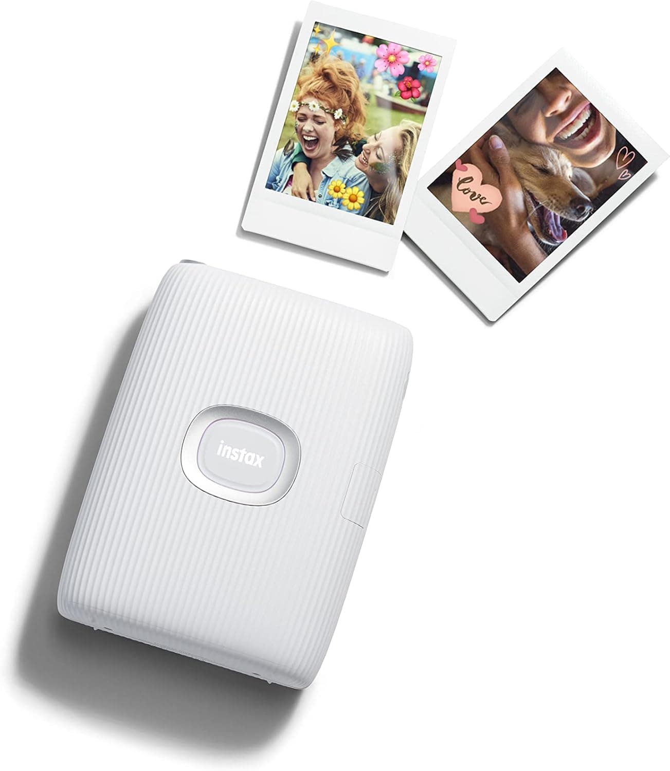 پرینتر عکس بیسیم instax Fujifilm با 20 شات سفید سفالی مدل Mini Link 2 پرینتر عکس بیسیم instax Fujifilm با 20 شات سفید سفالی مدل Mini Link 2