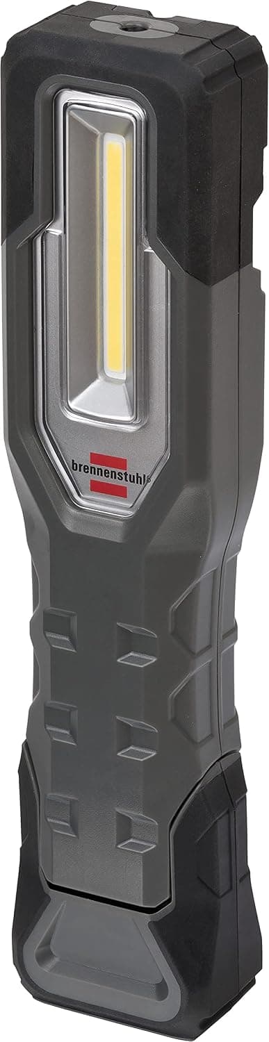 چراغ دستی LED شارژی Brennenstuhl مناسب فضای داخلی و بیرونی، IP54، با آهنربا و قلاب، مشکی، 1000+200lm مدل HL 1000 A چراغ دستی LED شارژی Brennenstuhl مناسب فضای داخلی و بیرونی، IP54، با آهنربا و قلاب، مشکی، 1000+200lm مدل HL 1000 A