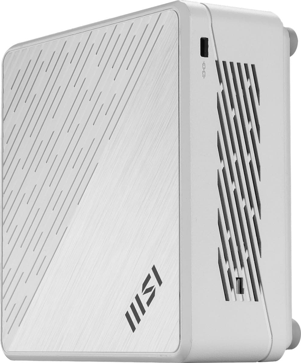 کامپیوتر مینی MSI سفید مدل CUBI 5 1M-497EU Core 5 120U 16GB DDR5 کامپیوتر مینی MSI سفید مدل CUBI 5 1M-497EU Core 5 120U 16GB DDR5