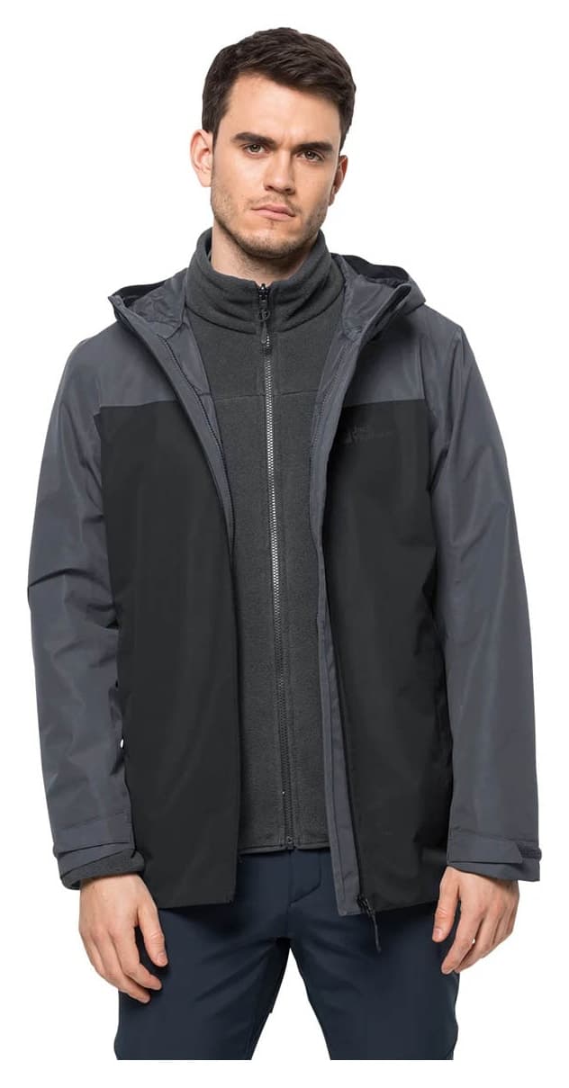 مونت مردانه Jack Wolfskin ضدآب مدل TAUBENBERG 3IN1 مونت مردانه Jack Wolfskin ضدآب مدل TAUBENBERG 3IN1