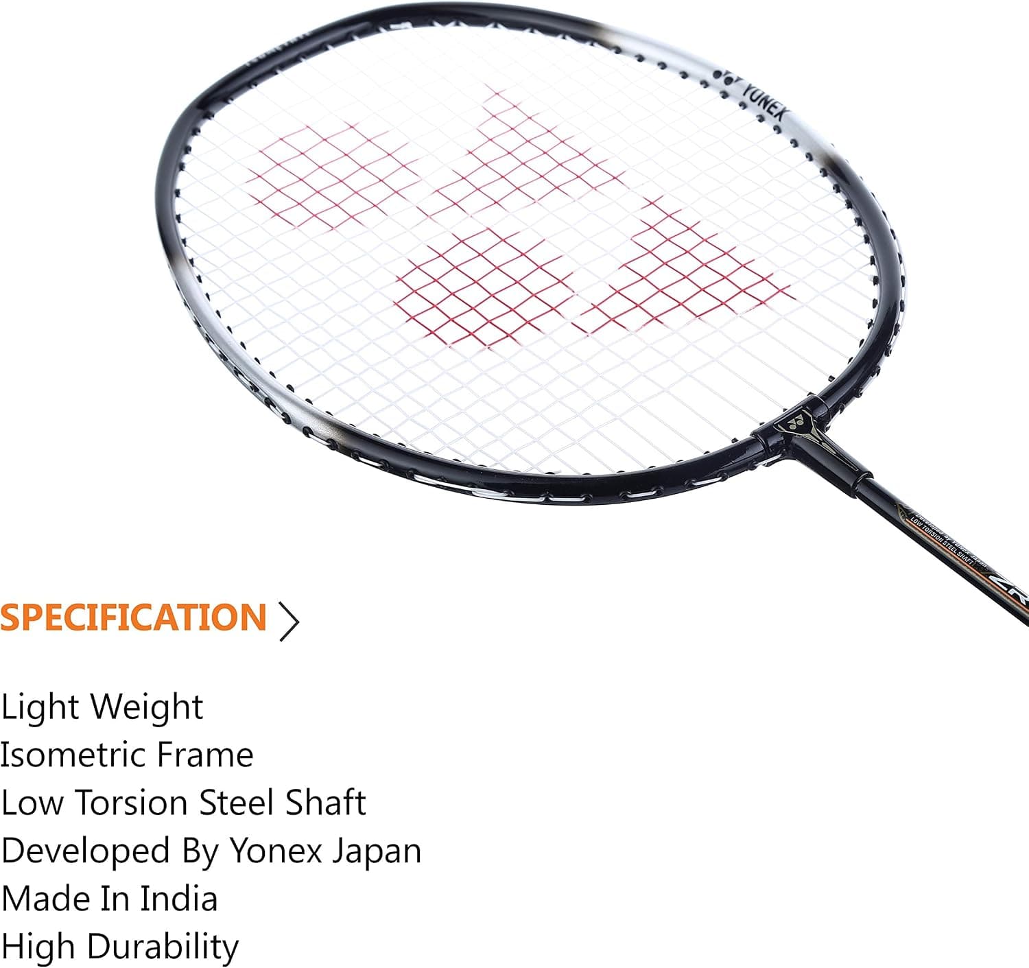 راکت بدمینتون YONEX آلومینیومی سبک مدل ZR 100 با کاور کامل، ست 2 عددی مشکی/مشکی راکت بدمینتون YONEX آلومینیومی سبک مدل ZR 100 با کاور کامل، ست 2 عددی مشکی/مشکی