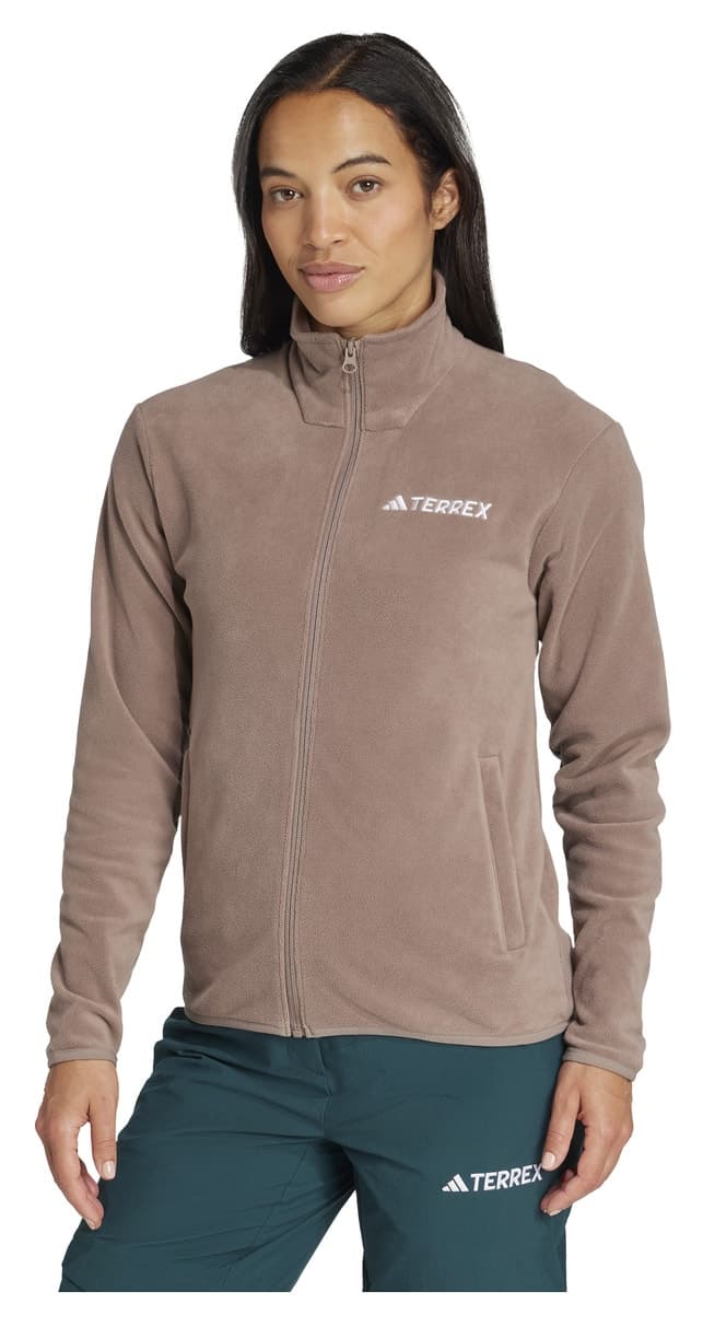 بلوز زنانه adidas فلیس زیپ کامل Multi Essentials بلوز زنانه adidas فلیس زیپ کامل Multi Essentials