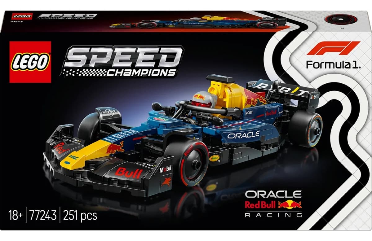 لگو 77243 Speed Champions خودروی مسابقهای F1 برای بالای ۱۸ سال مدل Oracle Red Bull Racing RB20 (251P) لگو 77243 Speed Champions خودروی مسابقهای F1 برای بالای ۱۸ سال مدل Oracle Red Bull Racing RB20 (251P)