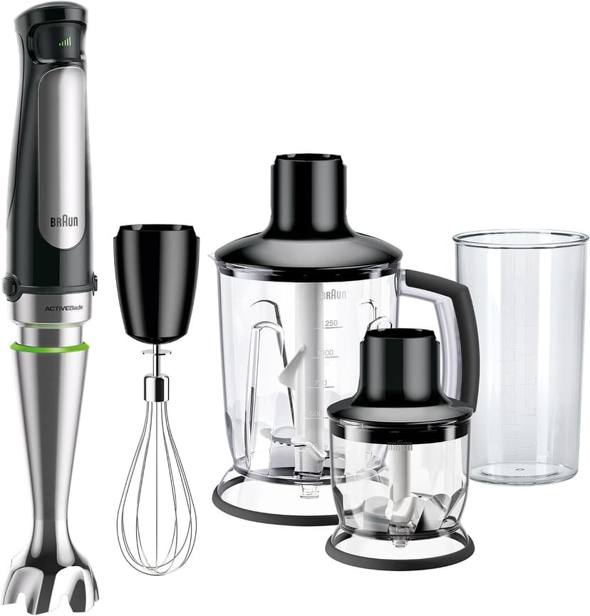میکسر دستی Braun MultiQuick 7 Soup مدل MQ 700 با توان 1000 Watt مشکی میکسر دستی Braun MultiQuick 7 Soup مدل MQ 700 با توان 1000 Watt مشکی