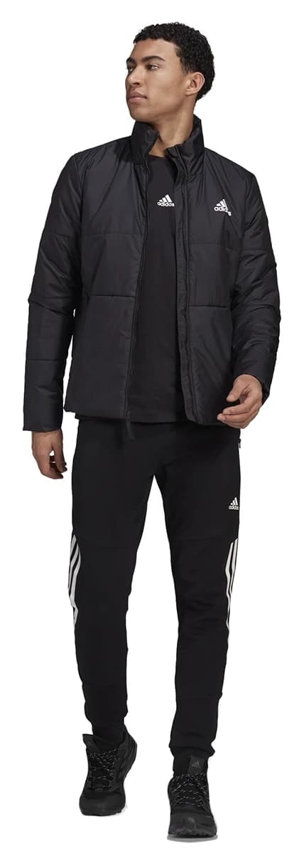 ژاکت مردانه adidas Bsc 3S Ins مشکی روزمره مدل HG8758 ژاکت مردانه adidas Bsc 3S Ins مشکی روزمره مدل HG8758