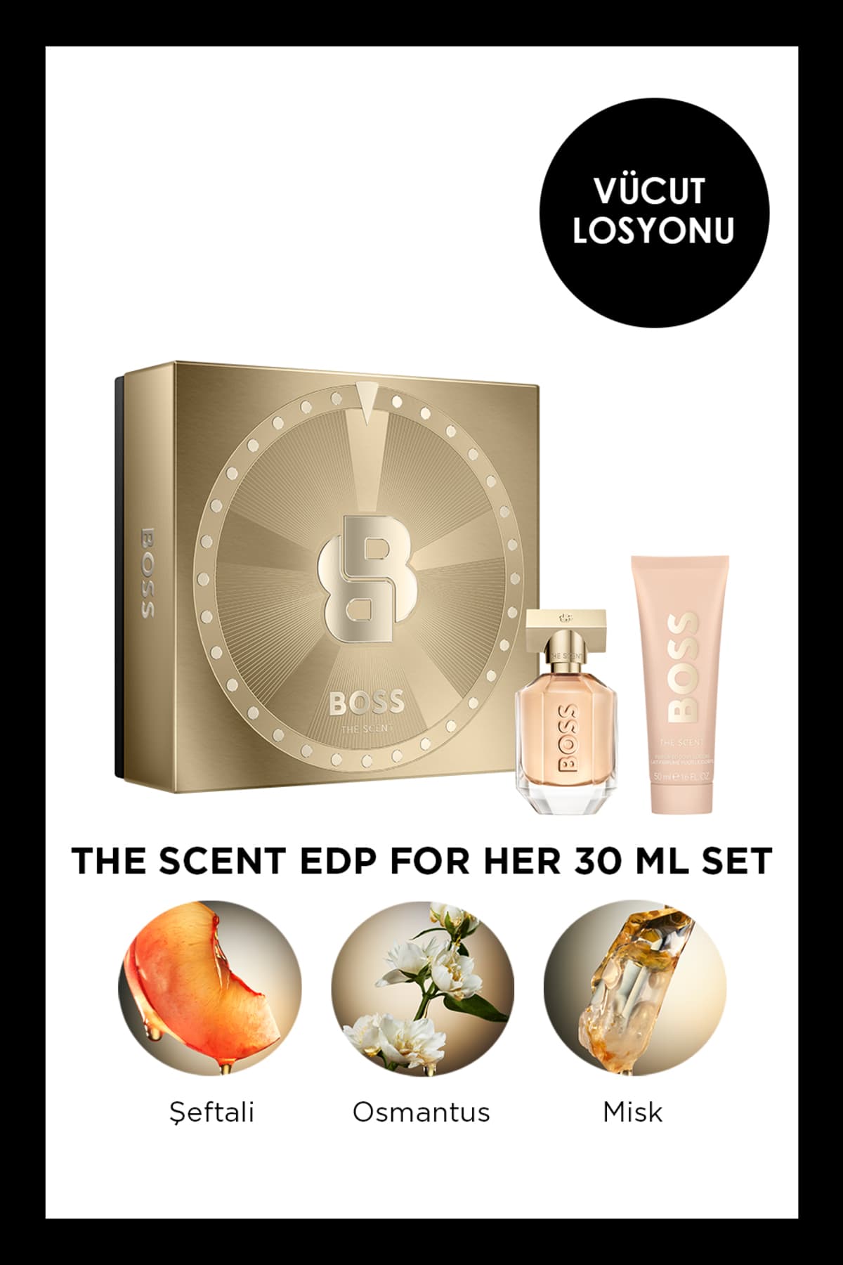 ست عطر زنانه BOSS ادوپرفیوم The Scent 30 ml ست عطر زنانه BOSS ادوپرفیوم The Scent 30 ml