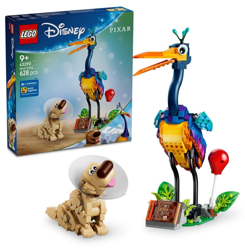 لگو Disney و Pixar Kevin و Dug مدل 43290 با 628 قطعه لگو Disney و Pixar Kevin و Dug مدل 43290 با 628 قطعه