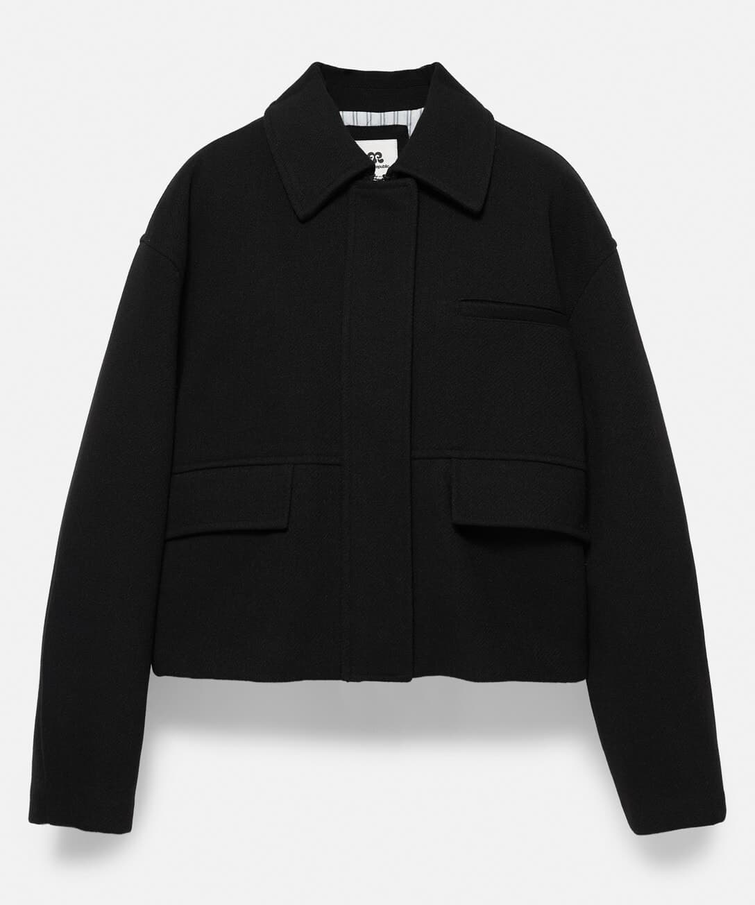 کت زنانه Pull & Bear از جنس Kaşe کت زنانه Pull & Bear از جنس Kaşe
