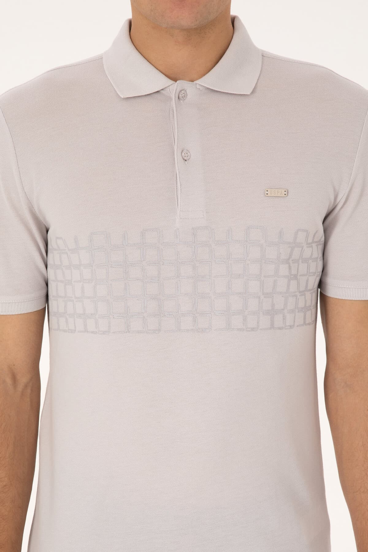 تیشرت مردانه U.S. Polo Assn. یقه پولو فیت معمولی سنگی مدل 50324789-VR049 تیشرت مردانه U.S. Polo Assn. یقه پولو فیت معمولی سنگی مدل 50324789-VR049