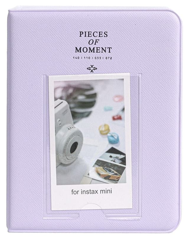 آلبوم Fujifilm مناسب فیلم Instax Mini 64 عددی یاسی PVC آلبوم Fujifilm مناسب فیلم Instax Mini 64 عددی یاسی PVC