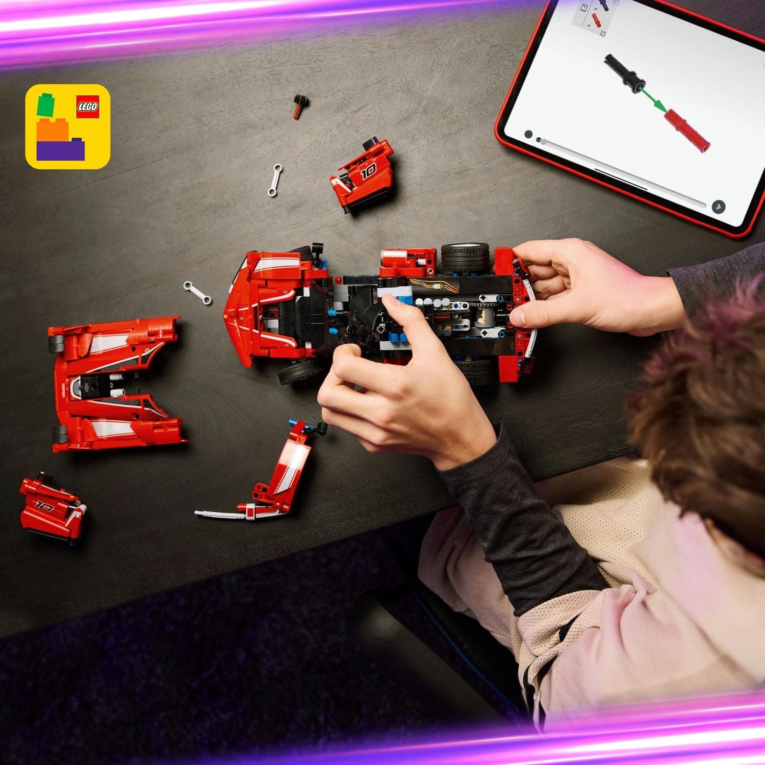 لگو Technic Ferrari FXX K مدل 42212 لگو Technic Ferrari FXX K مدل 42212