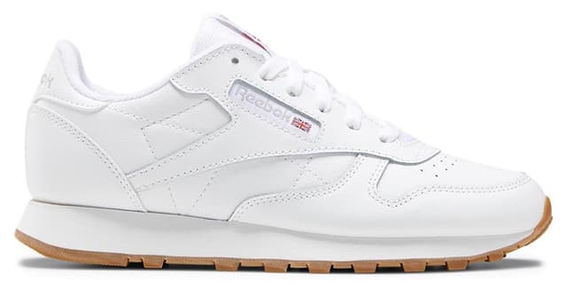 کفش اسنیکر یونیسکس Reebok چرمی سفید مدل CL LTHR کفش اسنیکر یونیسکس Reebok چرمی سفید مدل CL LTHR