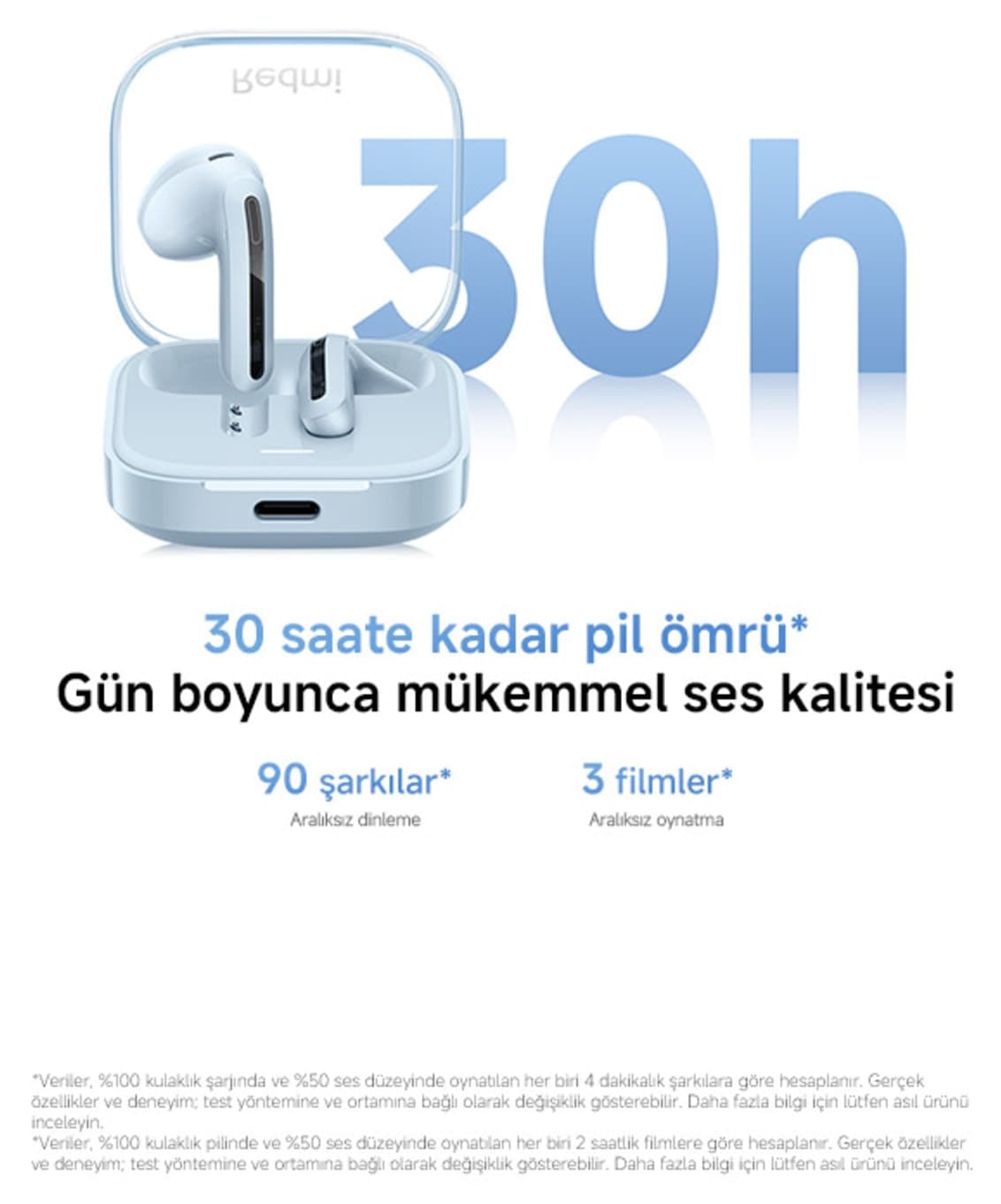 هدفون بیسیم Xiaomi Redmi Buds 6 Active آبی حذف نویز BT 5.4 هدفون بیسیم Xiaomi Redmi Buds 6 Active آبی حذف نویز BT 5.4