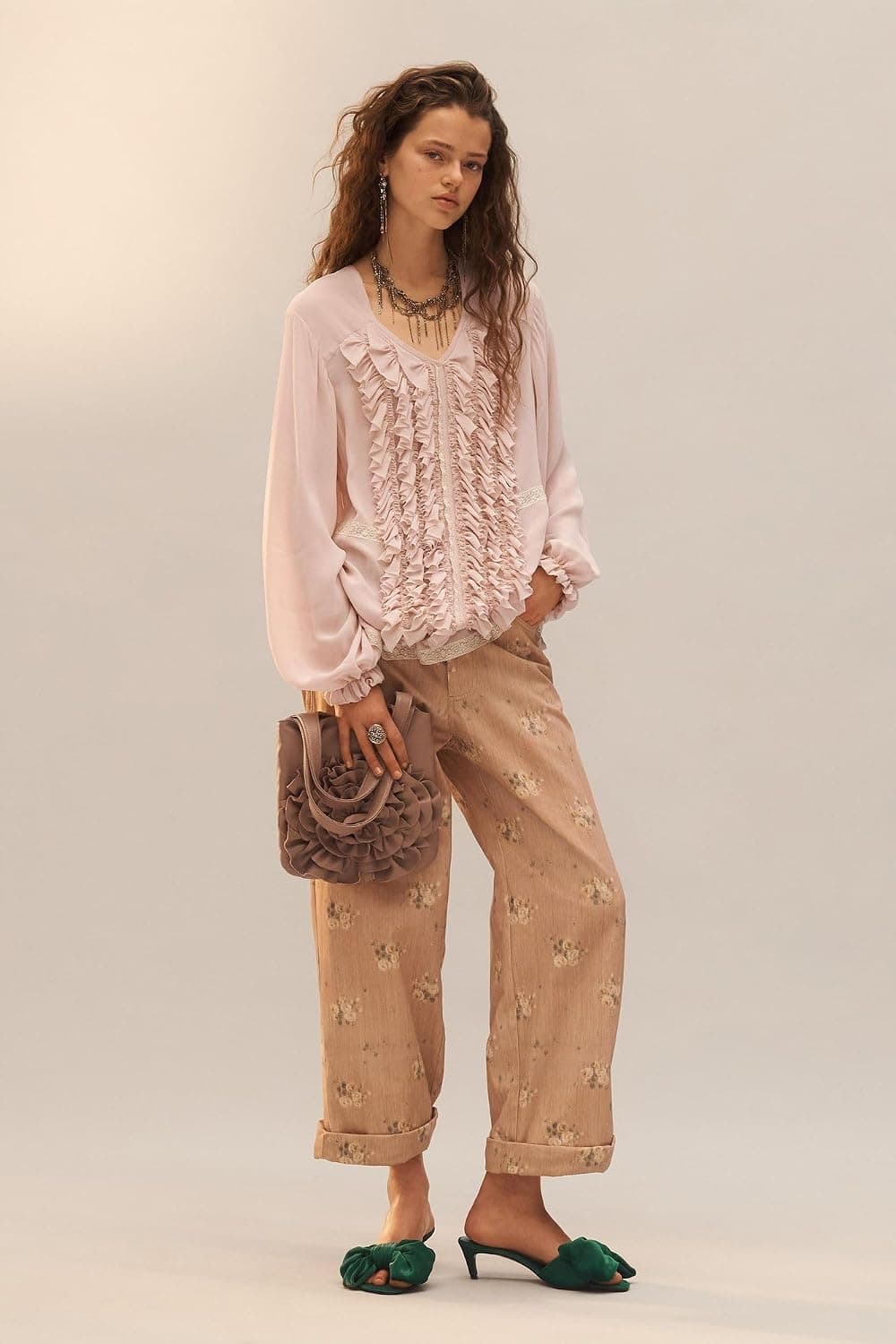کیف دستی زنانه Zara چرمی مینی طرح گل مدل Z1:sp صورتی کیف دستی زنانه Zara چرمی مینی طرح گل مدل Z1:sp صورتی