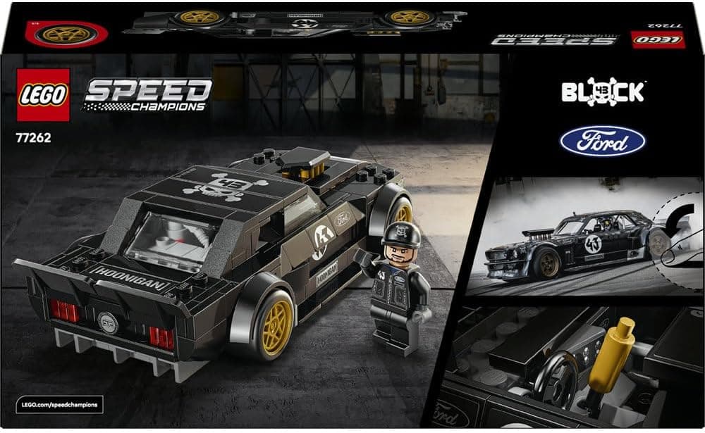 لگو سری Speed Champions Ken Block's '65 Ford Mustang Hoonicorn V1 مدل 77262 لگو سری Speed Champions Ken Block's '65 Ford Mustang Hoonicorn V1 مدل 77262