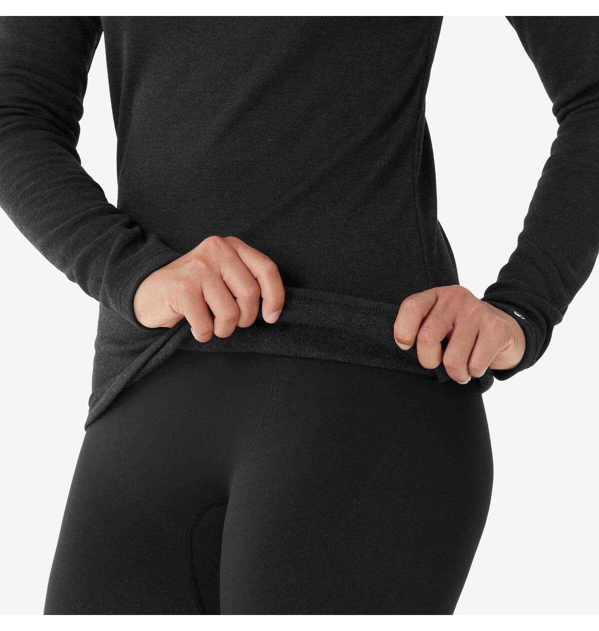 لباس زیر حرارتی اسکی زنانه Decathlon Wedze مشکی 100 لباس زیر حرارتی اسکی زنانه Decathlon Wedze مشکی 100