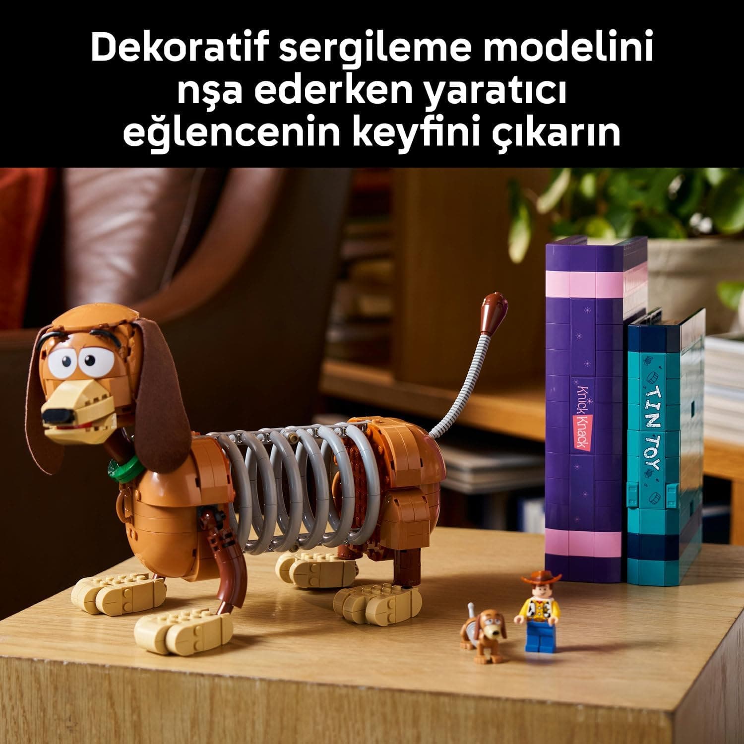 لگو Disney Pixar Toy Story پایه کتاب سگ Slinky مدل 43301 لگو Disney Pixar Toy Story پایه کتاب سگ Slinky مدل 43301