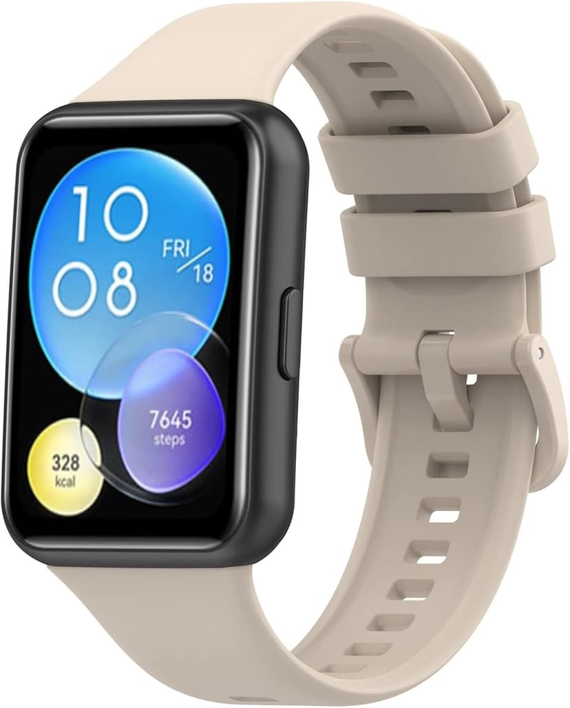 بند یدکی ساعت Wownadu سیلیکونی سازگار با Huawei Watch Fit 2/Active/Elegant زنانه و مردانه سفید Lunar بدون ساعت بند یدکی ساعت Wownadu سیلیکونی سازگار با Huawei Watch Fit 2/Active/Elegant زنانه و مردانه سفید Lunar بدون ساعت