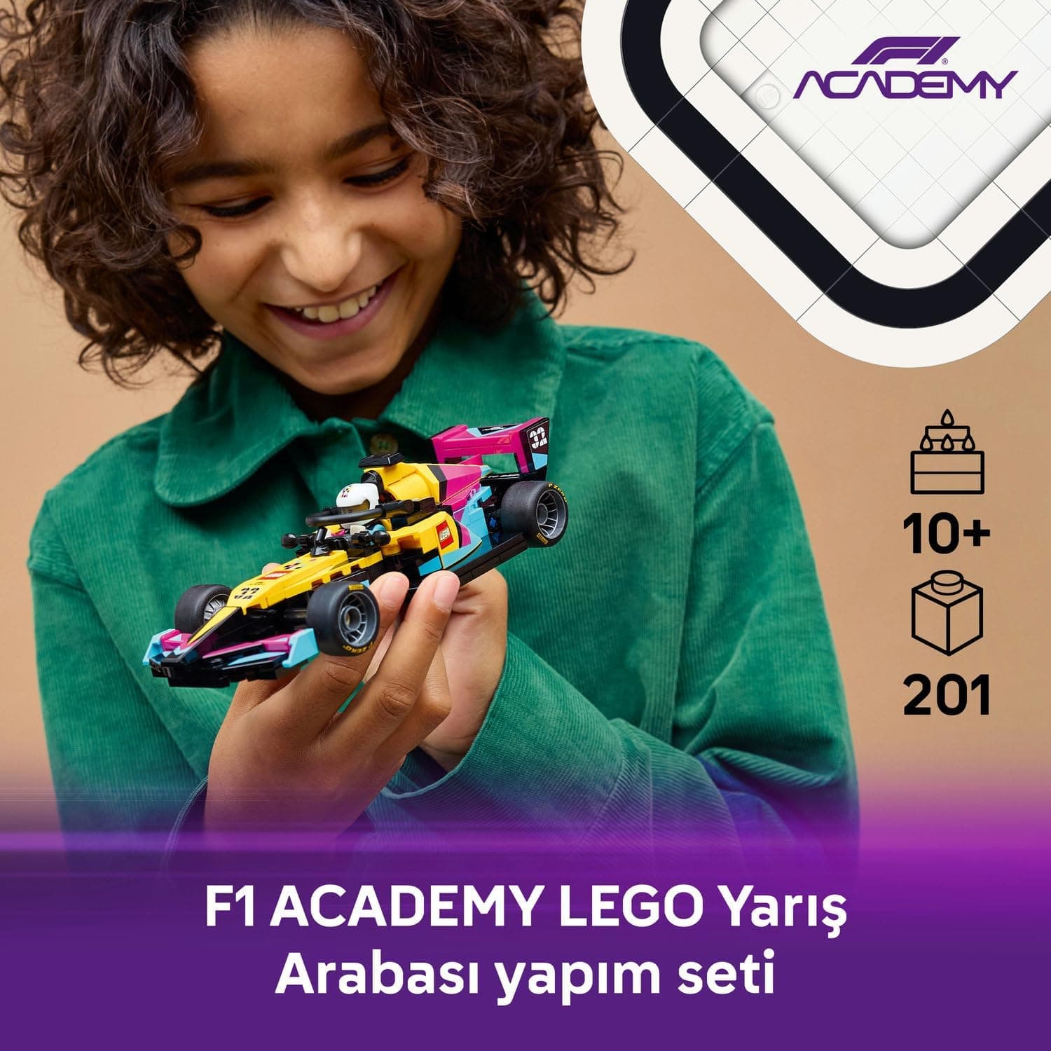 لگو Speed Champions F1 ACADEMY ماشین مسابقهای مدل 77258 لگو Speed Champions F1 ACADEMY ماشین مسابقهای مدل 77258