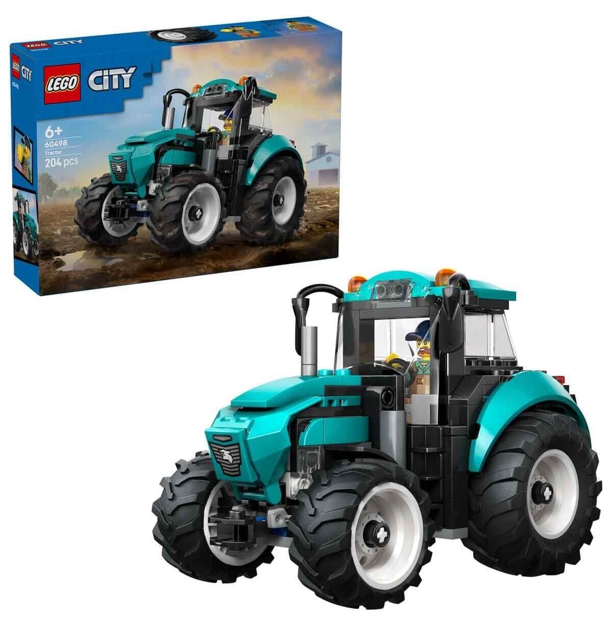 لگو تراکتور سری City مدل 60498 لگو تراکتور سری City مدل 60498