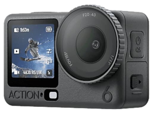 دوربین اکشن DJI مدل Osmo Action 6 Standard Combo خاکستری دوربین اکشن DJI مدل Osmo Action 6 Standard Combo خاکستری