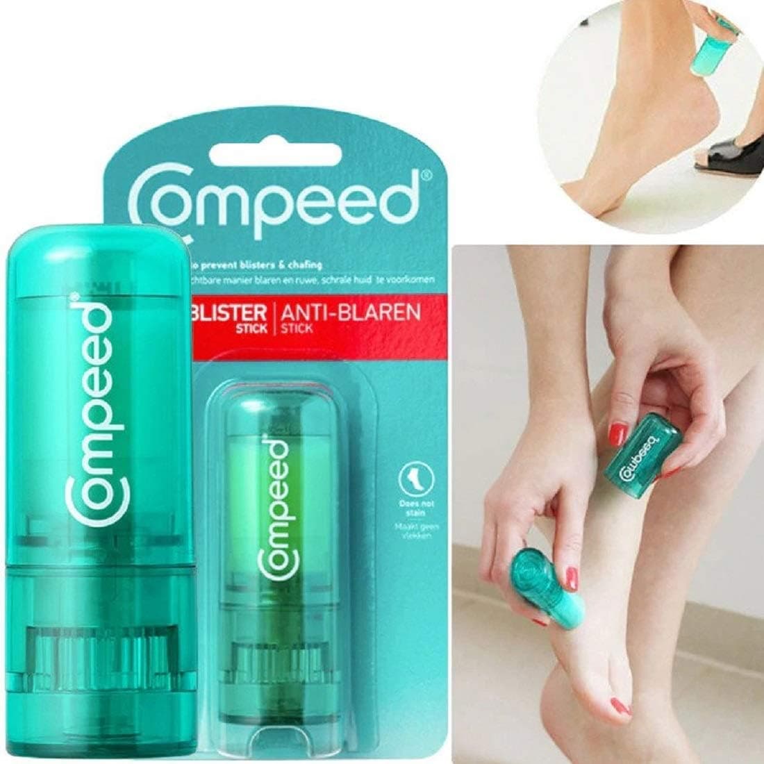 استیک ضد اصطکاک و تاول Compeed برای پا و بدن 8 ml استیک ضد اصطکاک و تاول Compeed برای پا و بدن 8 ml