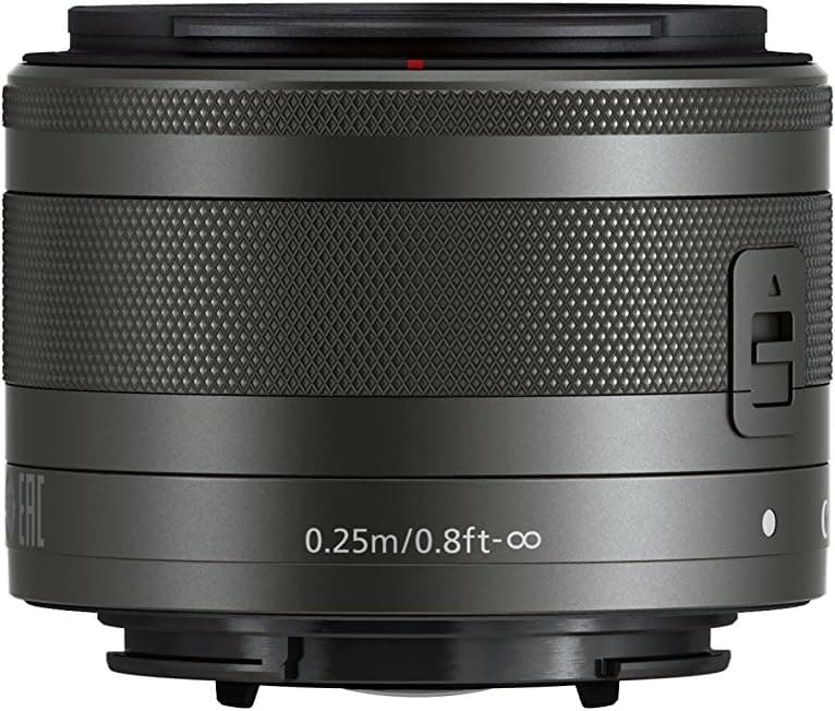لنز Canon مدل CAN2580 با فاصله کانونی 15-45 میلیمتر EF-M خاکستری گرافیتی لنز Canon مدل CAN2580 با فاصله کانونی 15-45 میلیمتر EF-M خاکستری گرافیتی