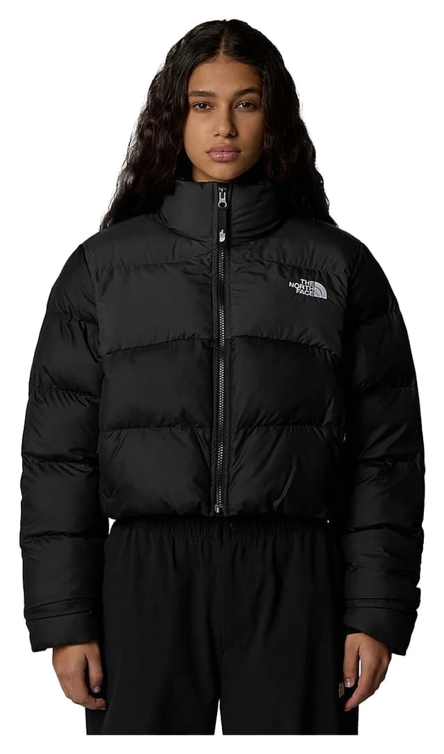 کاپشن زنانه The North Face Cropped Saikuru مشکی اوتدور مدل NF0A89JCKT01 کاپشن زنانه The North Face Cropped Saikuru مشکی اوتدور مدل NF0A89JCKT01