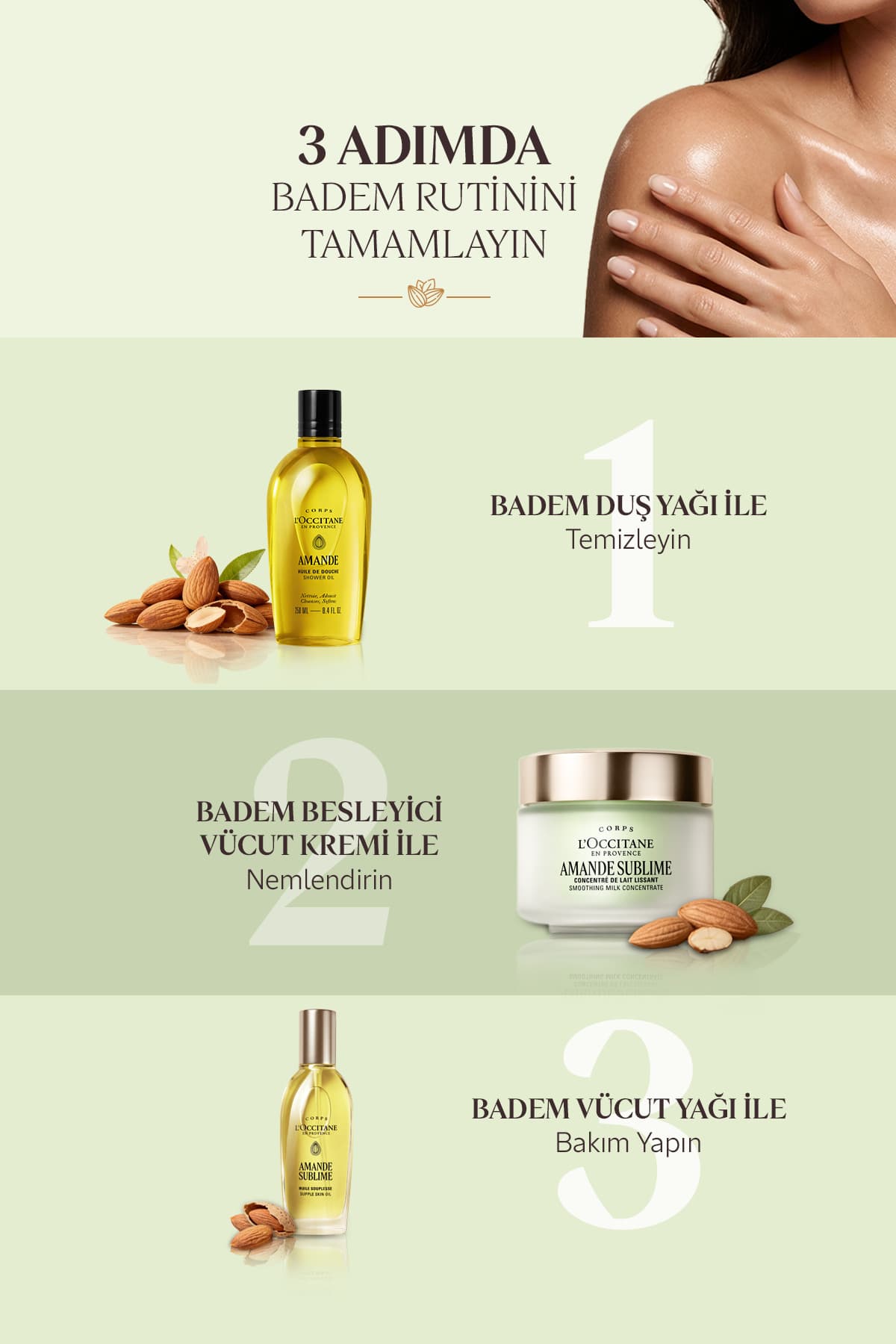 روغن دوش L'Occitane حاوی روغن بادام شیرین و هسته انگور، مغذی و مرطوبکننده، Omega 6 و 9، 500 ml روغن دوش L'Occitane حاوی روغن بادام شیرین و هسته انگور، مغذی و مرطوبکننده، Omega 6 و 9، 500 ml
