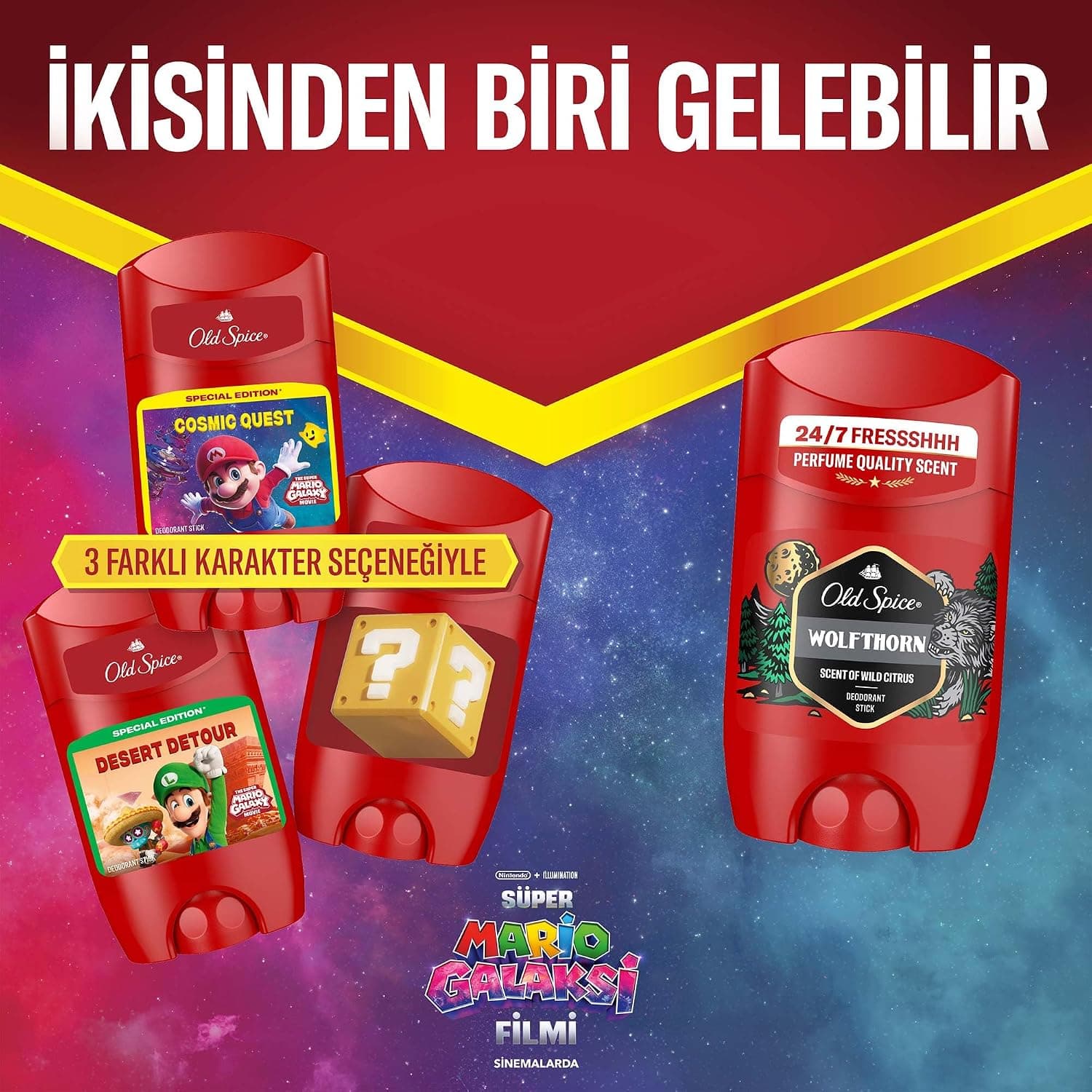 استیک دئودورانت مردانه Old Spice Cosmic Quest 50 ml استیک دئودورانت مردانه Old Spice Cosmic Quest 50 ml