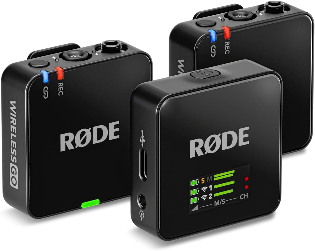 ست میکروفون بیسیم RØDE با دو فرستنده و قابلیت ضبط 32-bit مدل Wireless GO (Gen 3) ست میکروفون بیسیم RØDE با دو فرستنده و قابلیت ضبط 32-bit مدل Wireless GO (Gen 3)