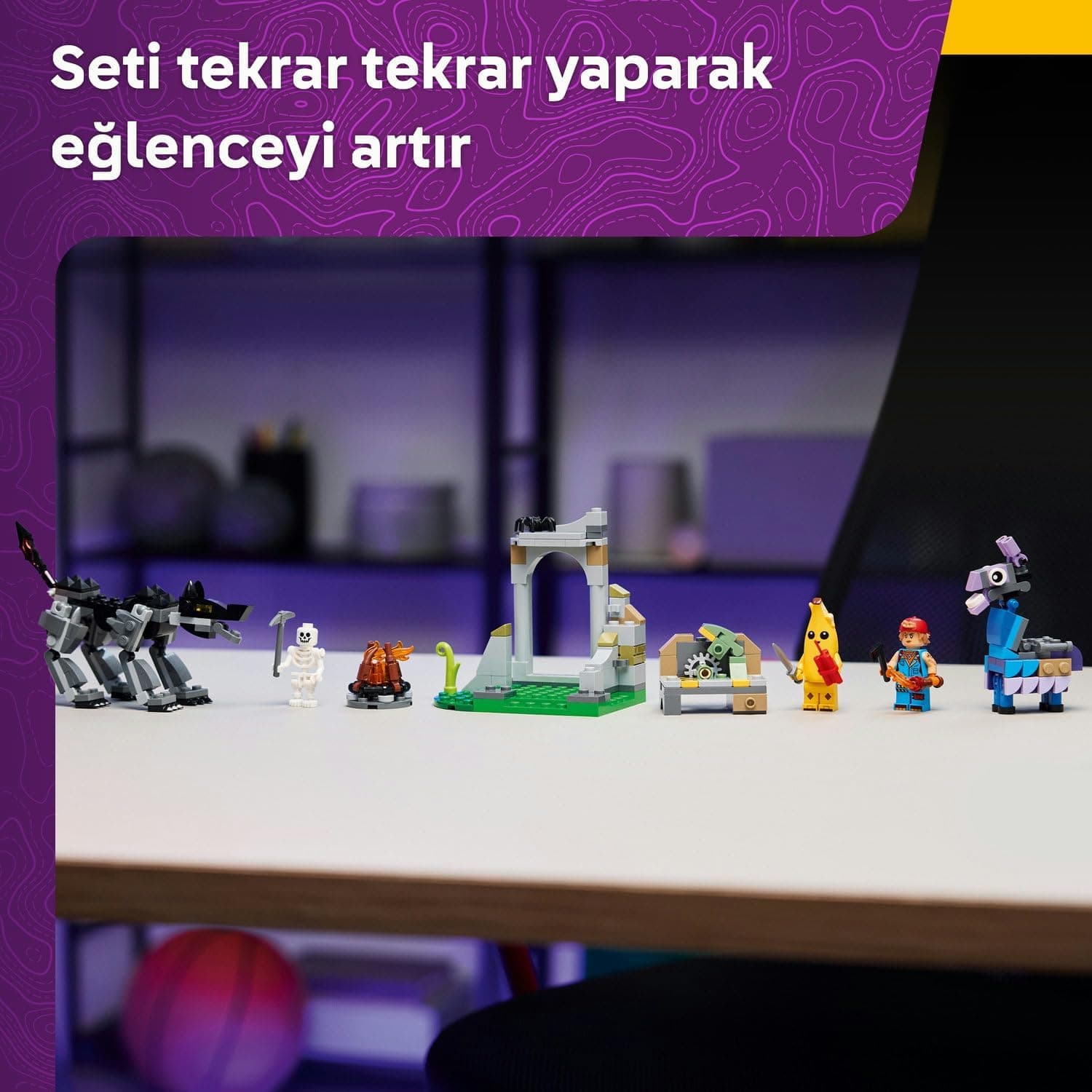 لگو Fortnite کمپ مظفر و شاگرد تعمیرکار مدل 77075 لگو Fortnite کمپ مظفر و شاگرد تعمیرکار مدل 77075