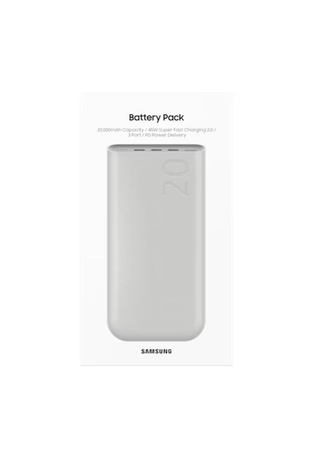 پاوربانک Samsung با ظرفیت 20.000 mAh مدل EB-P4520X پاوربانک Samsung با ظرفیت 20.000 mAh مدل EB-P4520X