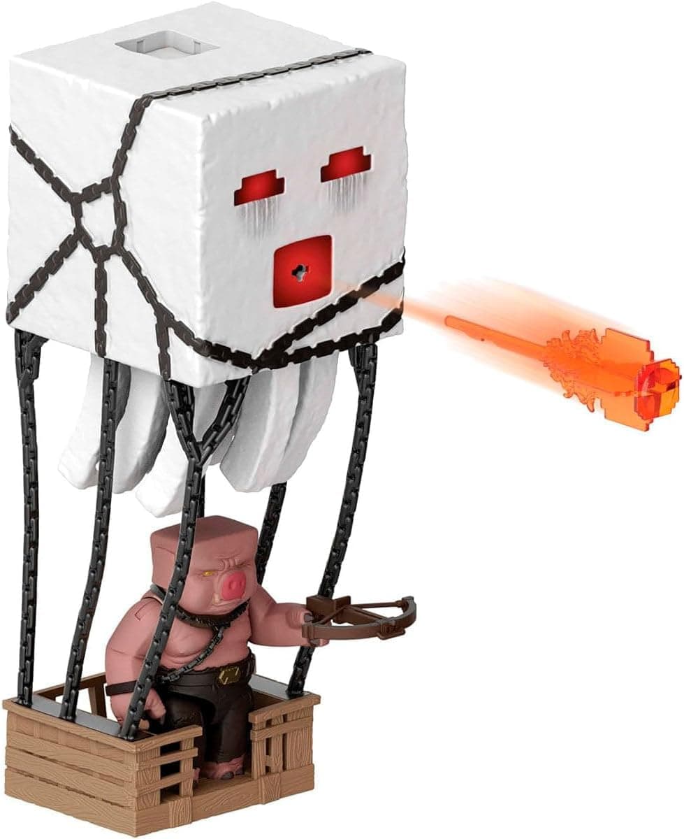 اکشن فیگور Mattel Minecraft الهامگرفته از فیلم نور صدا پرتاب گوی آتشین مدل JFB69 اکشن فیگور Mattel Minecraft الهامگرفته از فیلم نور صدا پرتاب گوی آتشین مدل JFB69