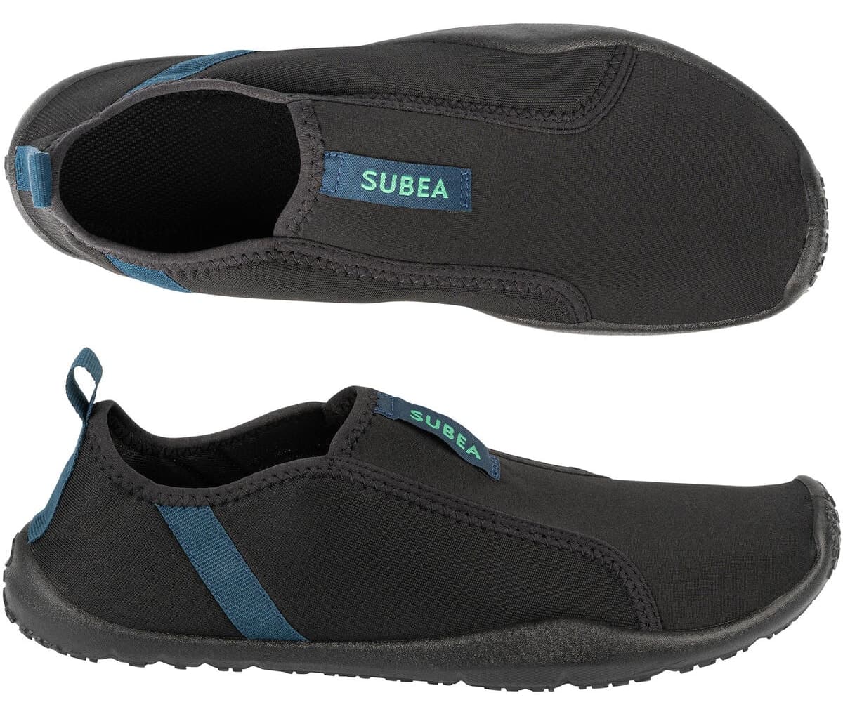کفش دریایی زنانه Decathlon مشکی مدل Aquashoes 120 کفش دریایی زنانه Decathlon مشکی مدل Aquashoes 120