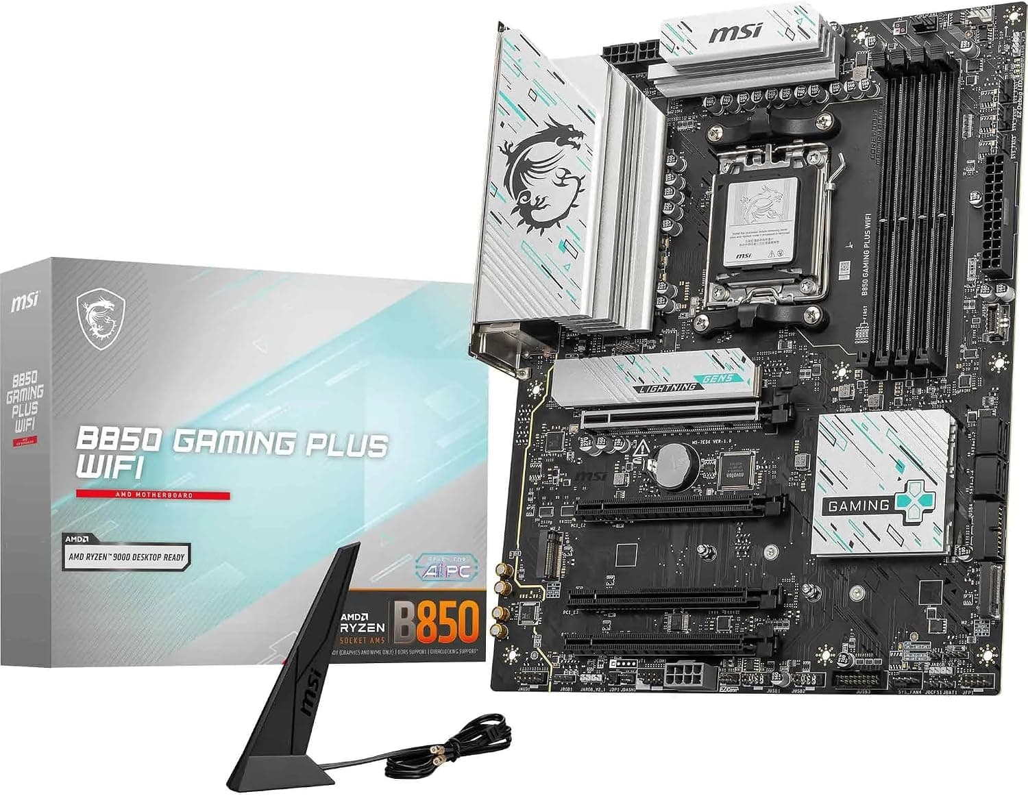 مادربرد MSI با سوکت AM5 و چیپست AMD B650 مدل B650M-P مشکی مادربرد MSI با سوکت AM5 و چیپست AMD B650 مدل B650M-P مشکی