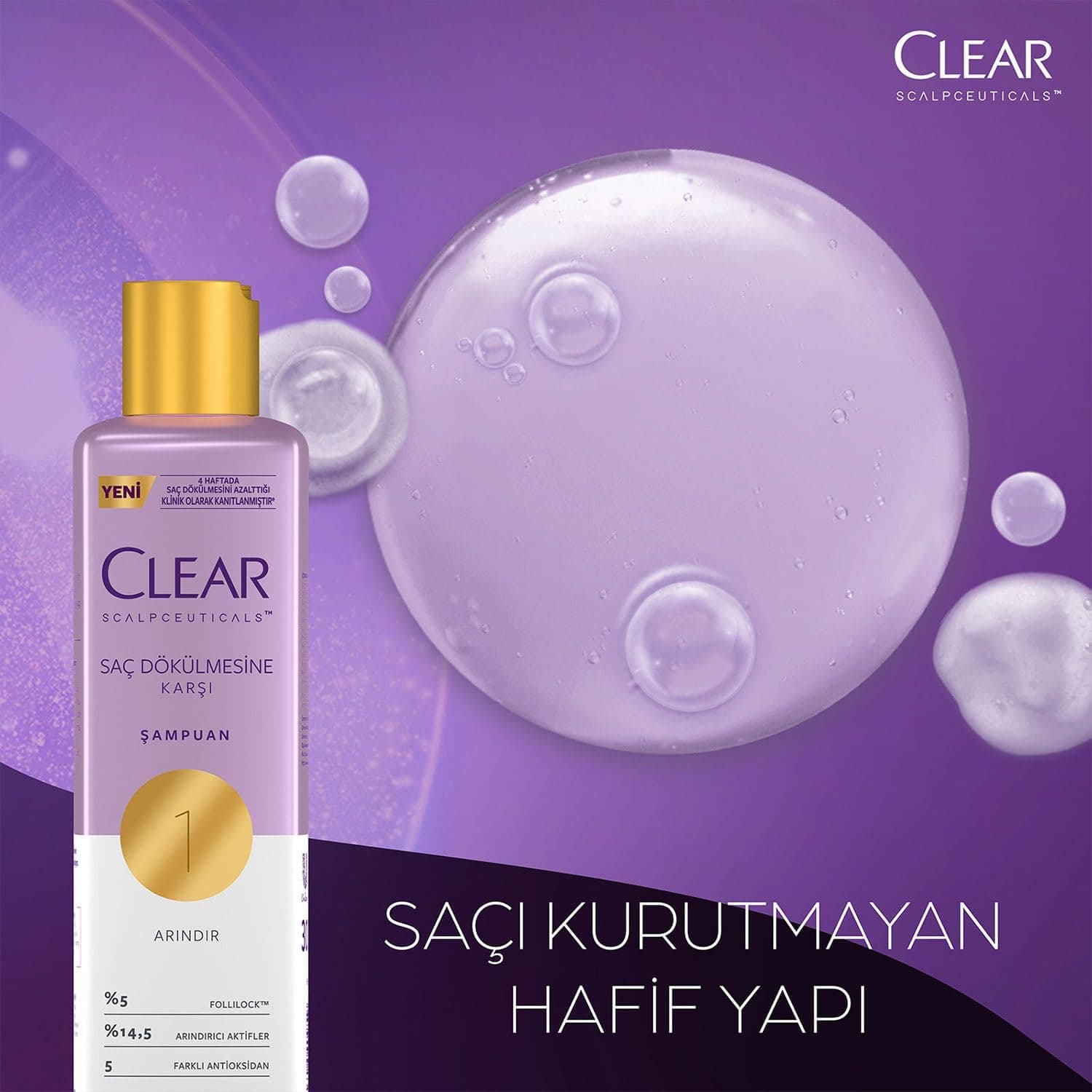 شامپوی مراقبت از مو Clear Scalpceuticals ضد ریزش مو 300 ml شامپوی مراقبت از مو Clear Scalpceuticals ضد ریزش مو 300 ml