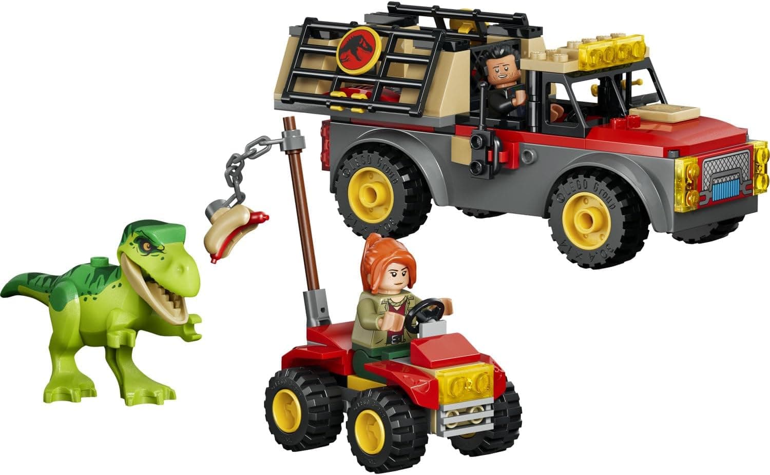 لگو Jurassic World کامیون حمل T. rex جوان مدل 77978 لگو Jurassic World کامیون حمل T. rex جوان مدل 77978