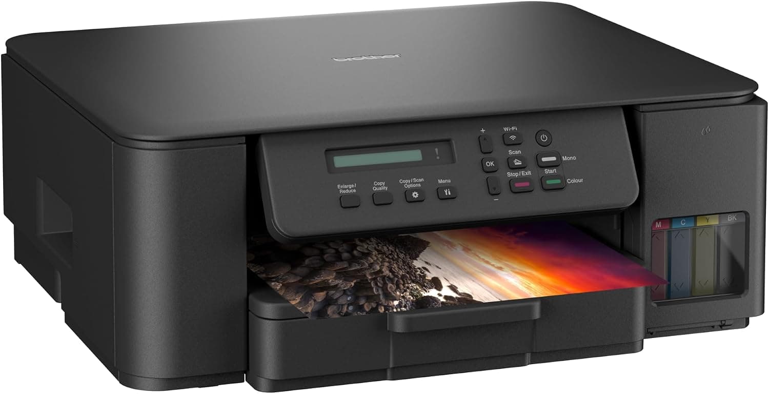 چاپگر چندکاره رنگی A4 BROTHER مدل DCP-T530DW دوطرفه، اسکنر، کپی، USB 2.0 و بیسیم مخزندار چاپگر چندکاره رنگی A4 BROTHER مدل DCP-T530DW دوطرفه، اسکنر، کپی، USB 2.0 و بیسیم مخزندار