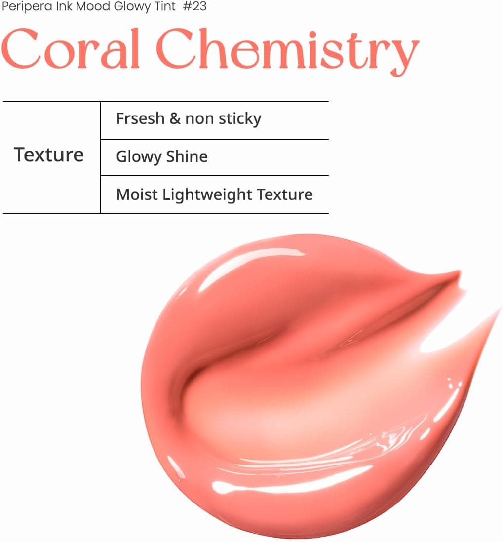 تینت لب Peripera ماندگار و پیگمنتدار با جلوه براق Ink Mood Glowy Tint 23 Coral Chemistry (Lucky Lottery) تینت لب Peripera ماندگار و پیگمنتدار با جلوه براق Ink Mood Glowy Tint 23 Coral Chemistry (Lucky Lottery)