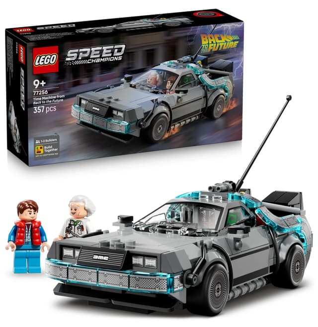 لگو 77256 Speed Champions ماشین زمان بازگشت به آینده، 9+، 357 قطعه لگو 77256 Speed Champions ماشین زمان بازگشت به آینده، 9+، 357 قطعه