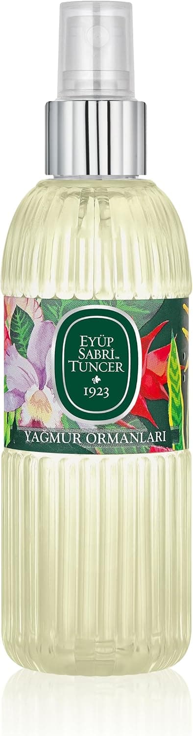 ادکلن Eyup Sabri Tuncer با رایحه جنگل بارانی بطری PET استوانهای اسپری 150 ml ادکلن Eyup Sabri Tuncer با رایحه جنگل بارانی بطری PET استوانهای اسپری 150 ml