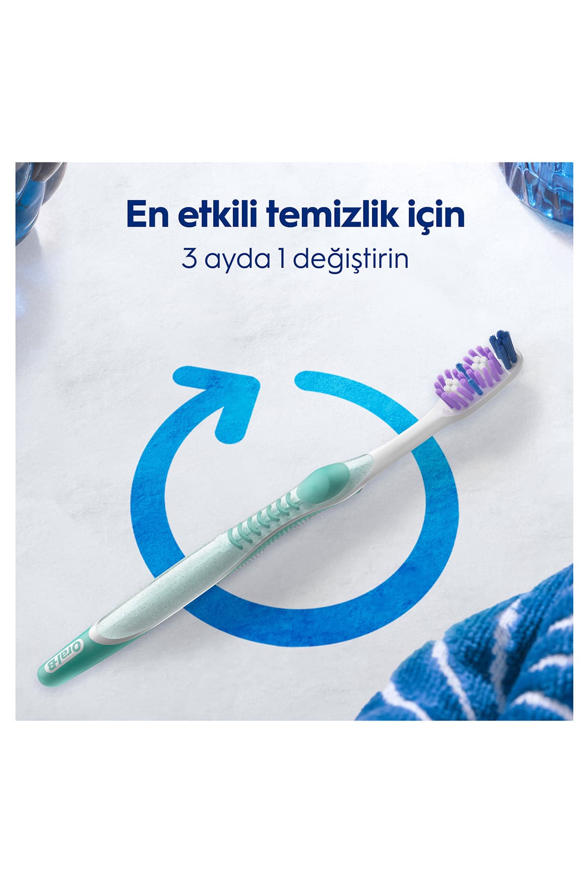 مسواک Oral-B Pro-3DWhite با سفیدکنندگی پیشرفته مسواک Oral-B Pro-3DWhite با سفیدکنندگی پیشرفته